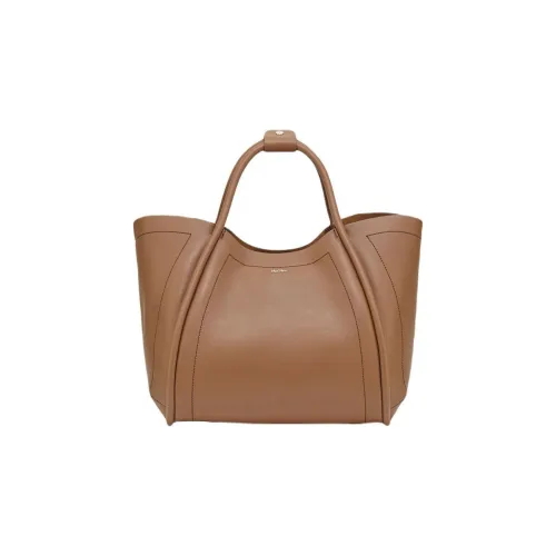 MaxMara Nylon Shoulder Bag Crossbody Bag Handbag Women's Brown