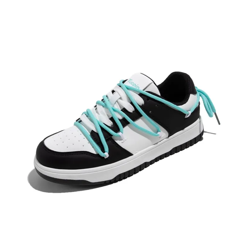 TUOPIN Stylish Skateboarding Shoes Unisex Klein Blue-1