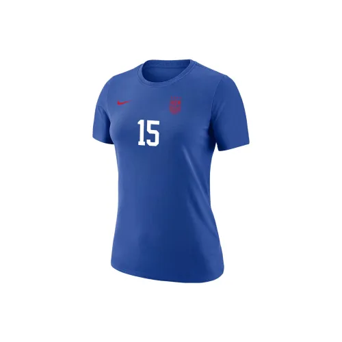 Nike USA Soccer Team Olympic Series T-Shirts Women's Blue