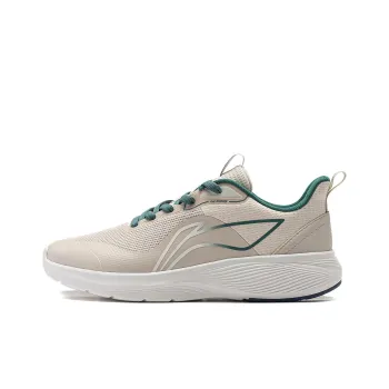 LiNing Take A Dip Cushioning Anti Slip And Wear Resistant Low Top Running Shoes Men's Grit Ash