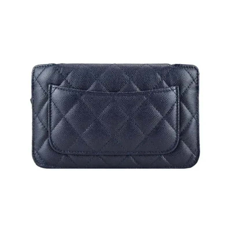 CHANEL 21K Winter Cow Leather 2 in 1 Shoulder Bag, Crossbody Bag, Handbag Unisex Black, Pink & Multicolor-2