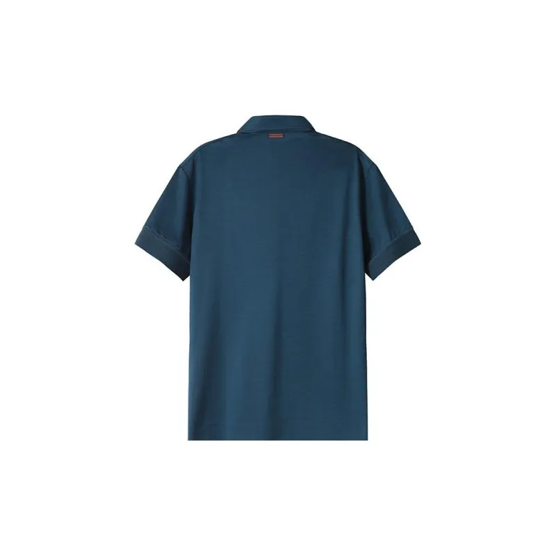 Ermenegildo Zegna Polo Shirts Men Navy Blue Blue-1