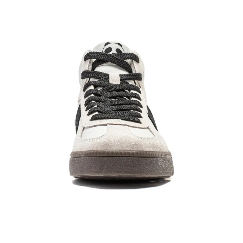 LiNing Yunchuan HI Anti-Slip And Wear-Resistant Breathable High-Top Casual Shoes Women's Black White-4