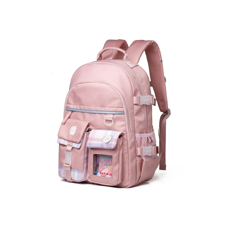 COWBONE Nylon Backpack Regular Unisex Starry Purple/Starry Grey/Girlish Heart Pink-11