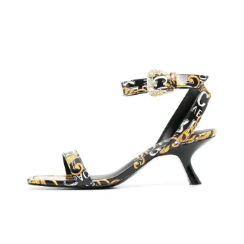 VERSACE JEANS Fiona Strap Sandals Women's Black