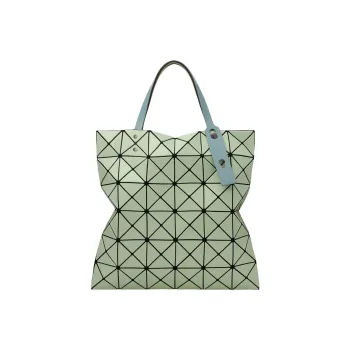 ISSEY MIYAKE Polyvinyl Chloride Handbag Women's Turquoise