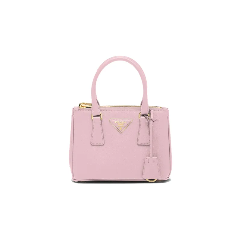 PRADA Prada Galleria Killer Bag Leather Shoulder Bag Crossbody Bag Handbag Mini Women's Pink-0