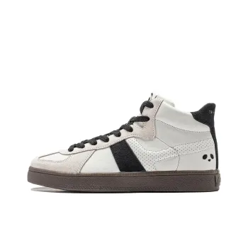 LiNing Yunchuan HI Anti Slip And Wear Resistant Breathable High Top Casual Shoes Women's Black White