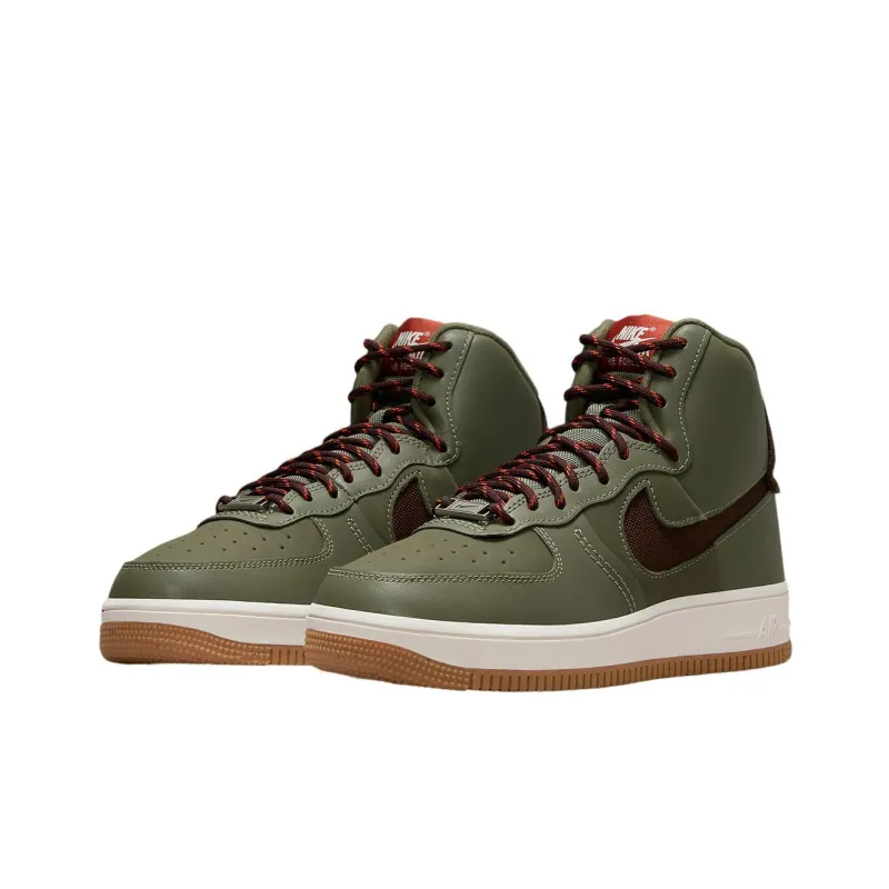 Nike Air Force 1 High Sculpt Wild Medium Olive Earth Women's-2
