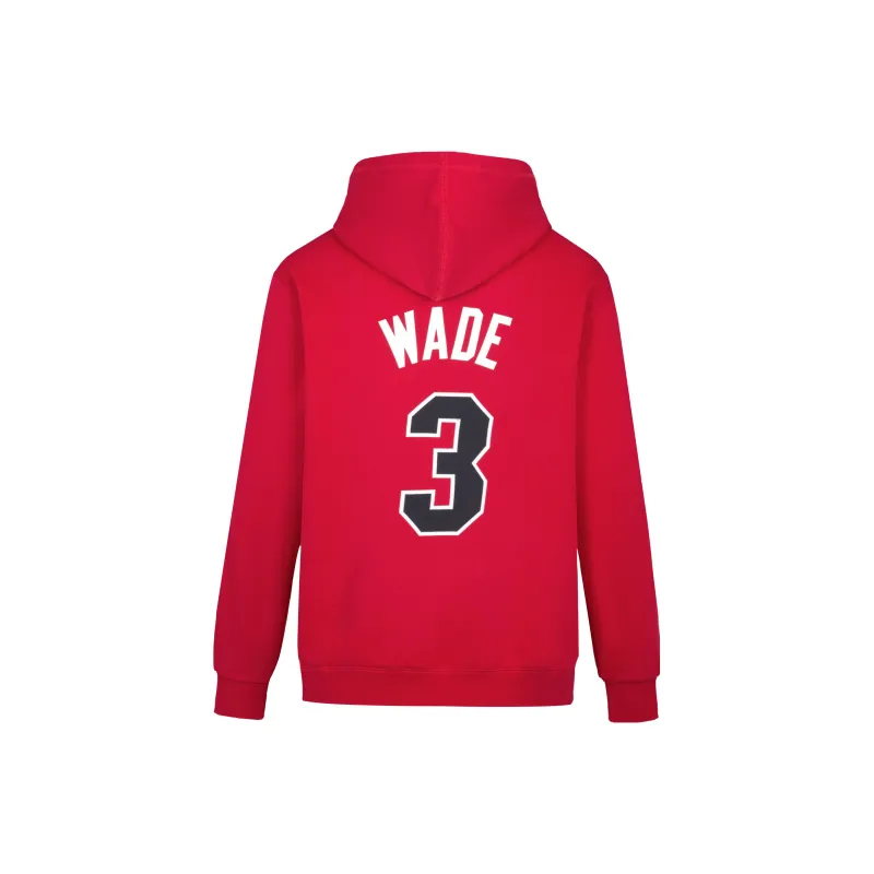 Mitchell Ness Sweatshirts Unisex Red-1