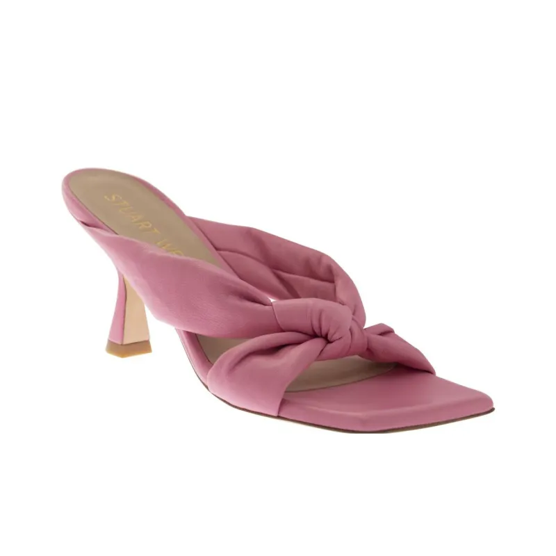 Stuart Weitzman/SW Playa Slide Slippers 7.5cm Women's Pink-2