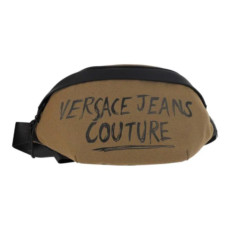 VERSACE JEANS COUTURE Nylon Fanny Pack Regular Men's Brown-4