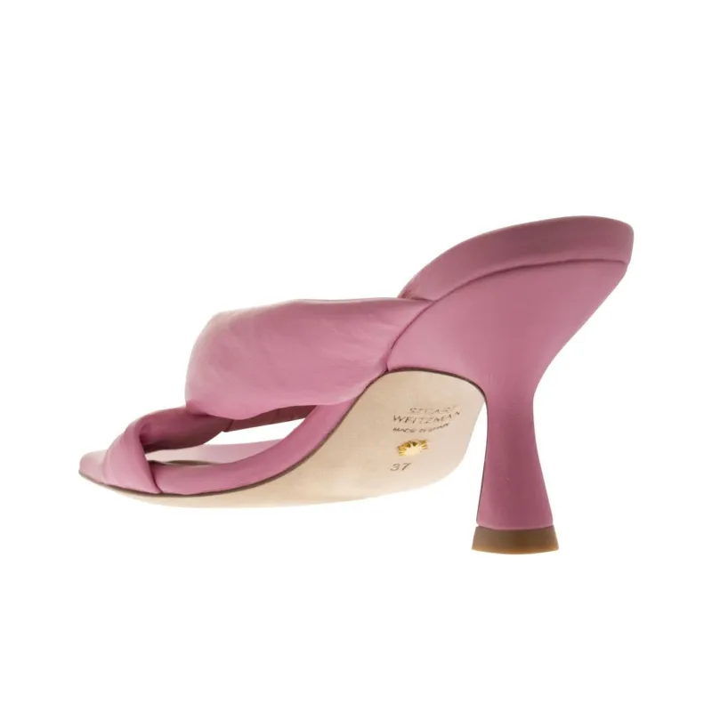 Stuart Weitzman/SW Playa Slide Slippers 7.5cm Women's Pink-4