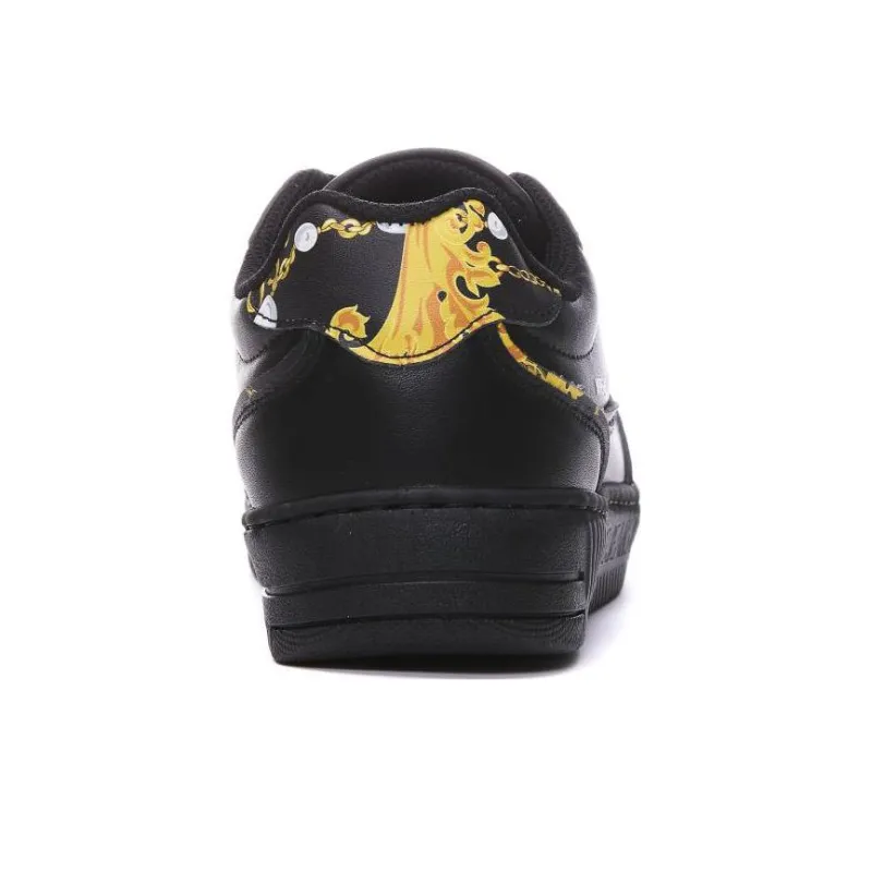 VERSACE JEANS Couture Meyssa Leather Sneakers-4