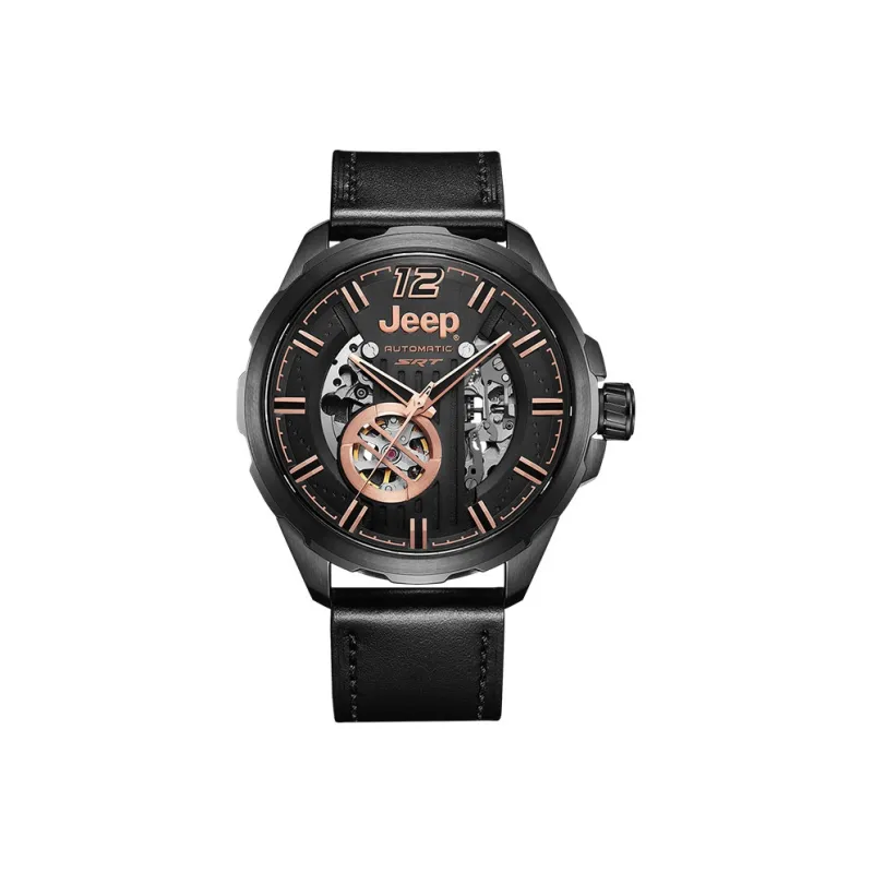 Jeep Grand Cherokee Collection Wrist Watch Mechanical Movement 45.5mm Black Dial Men's Watches JPG900202MA/N-0