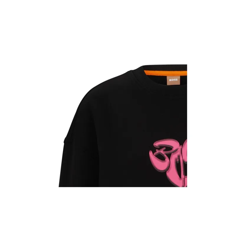 HUGO BOSS Sweatshirts Women's Black-1