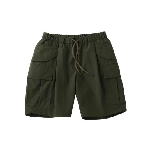 SEE SEE Cargo Shorts Men Olive Green