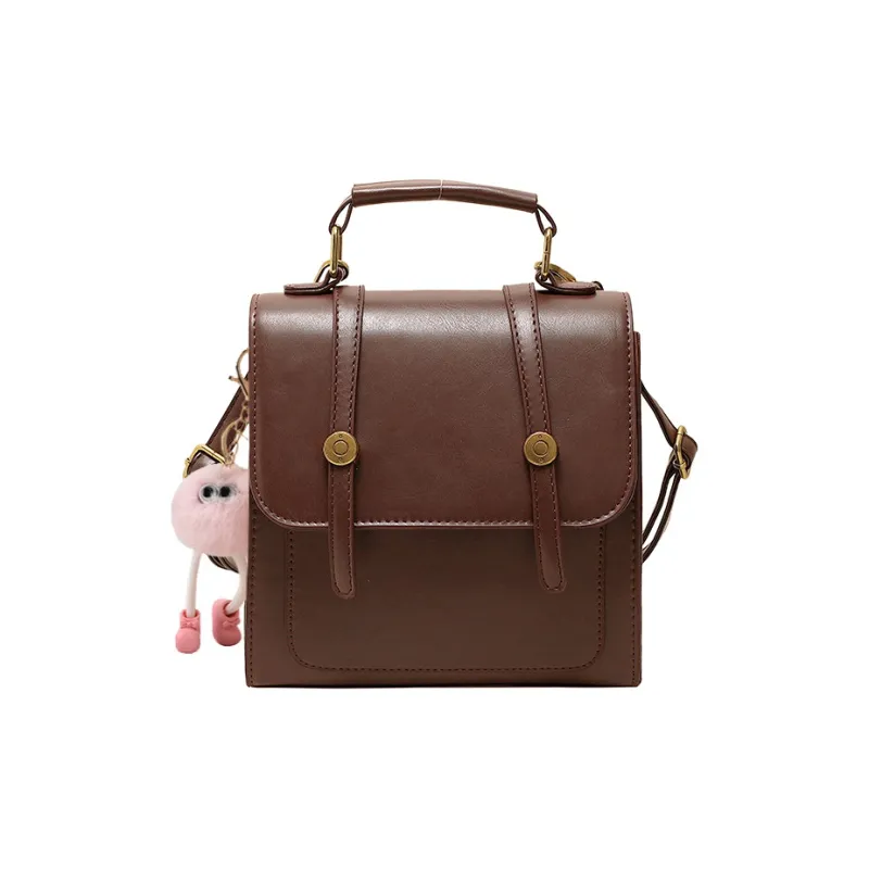 SURELAPTOP Leather PU Backpack Handbag Medium Size Women's Multicolor-36