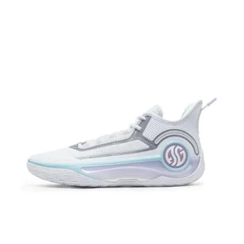 361° AG4 Aaron Gordon 4 Ice Blade Low Top Performance Basketball Shoes Men's White Blue