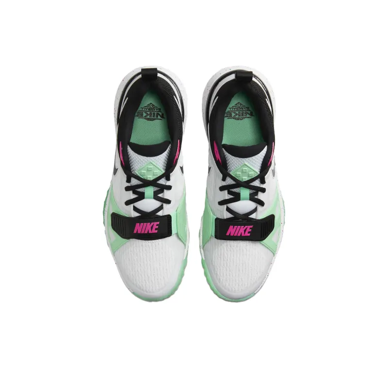 Nike Air Zoom Diamond Elite Turf 'White Green Glow'-3