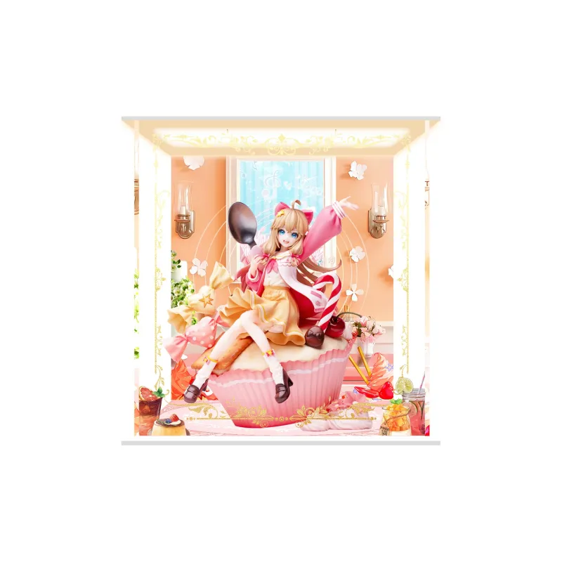 AOWOBOX Compatible With Myethos A-SOUL Garan Sweetheart Time Ver. Figurine Display Box Model Accessories-5