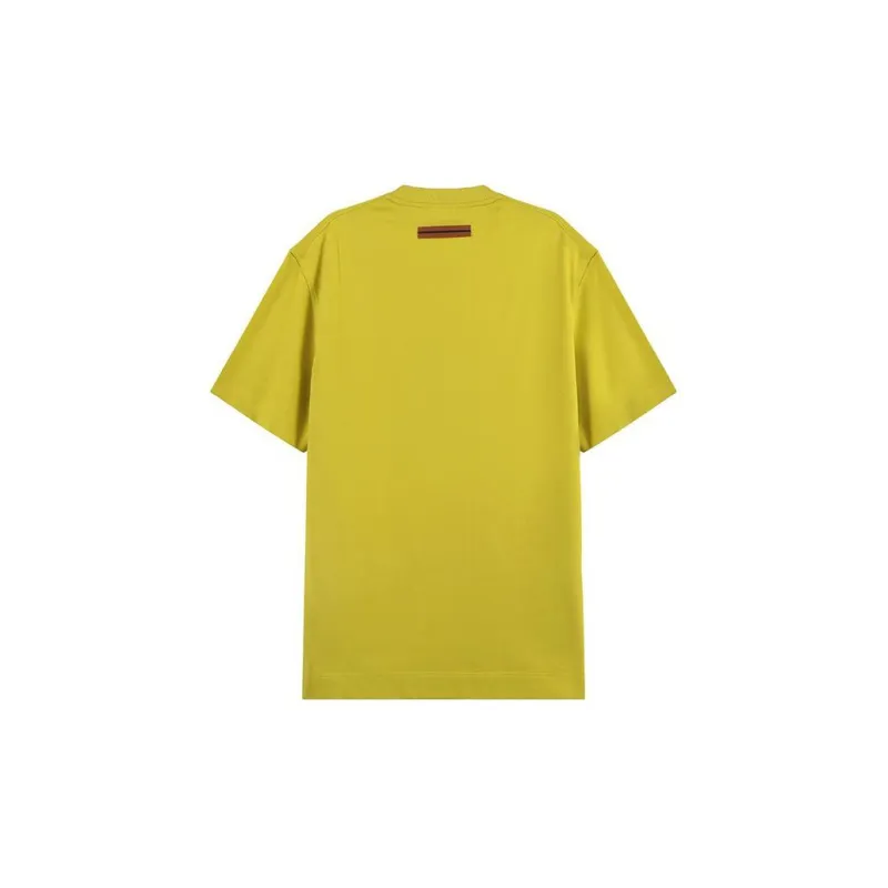 Ermenegildo Zegna T Shirts Men Yellow-1