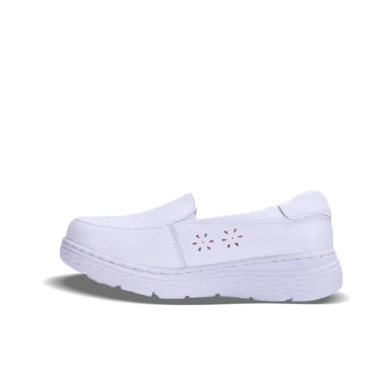 Cherry Blossoms Loafers Women's White-1