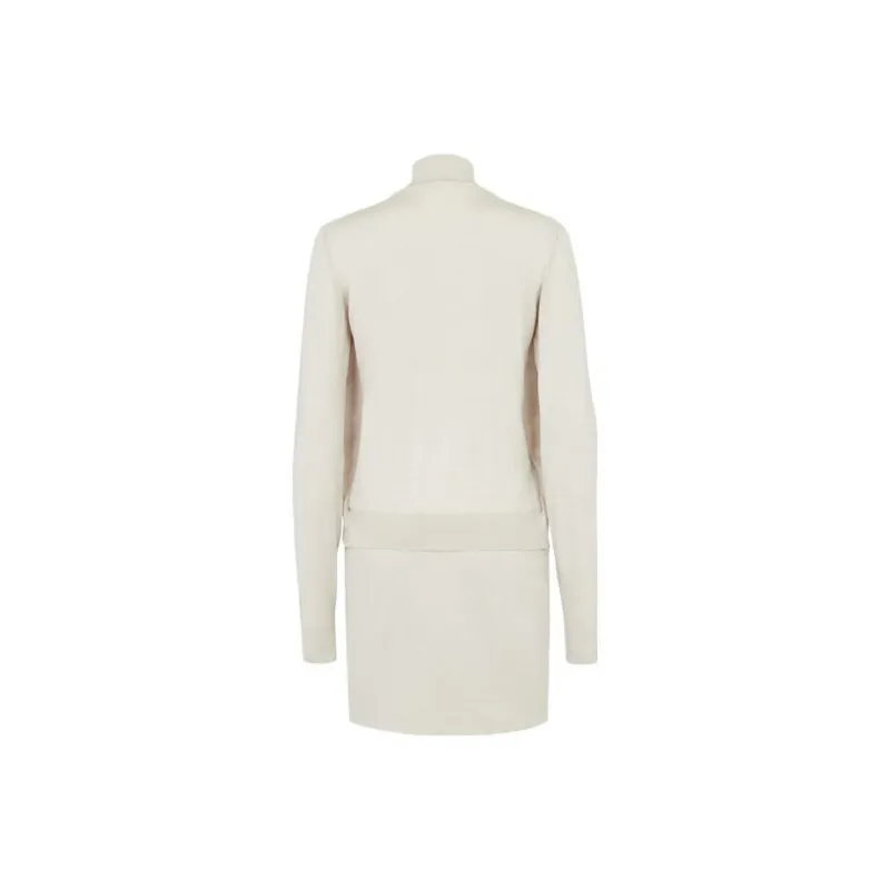FENDI Embellished Logo Sleeveless Short Dress-1