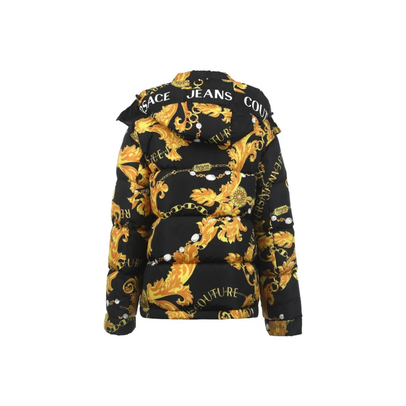 VERSACE JEANS COUTURE FW23 Down Jacket Women's Black-1