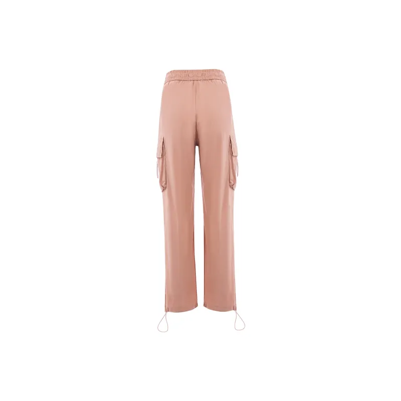 EOFO Cargo Pants Women's Pink-1