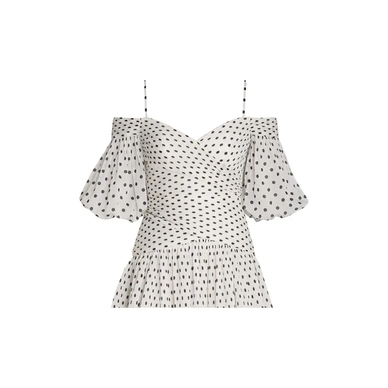 Zimmermann Pleated Chiffon Minidress-2