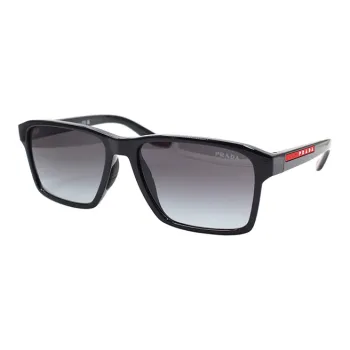 PRADA Plate Frame Rectangular Sunglasses Men's