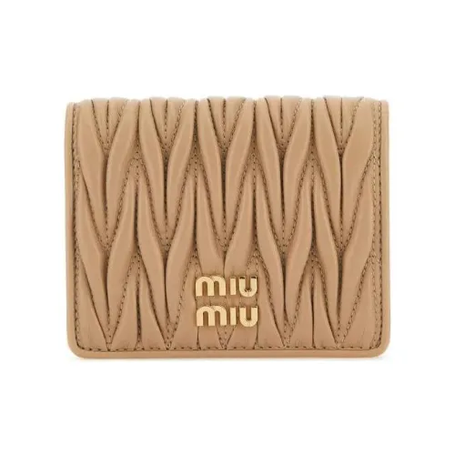 MIU MIU Matelassé Wallets