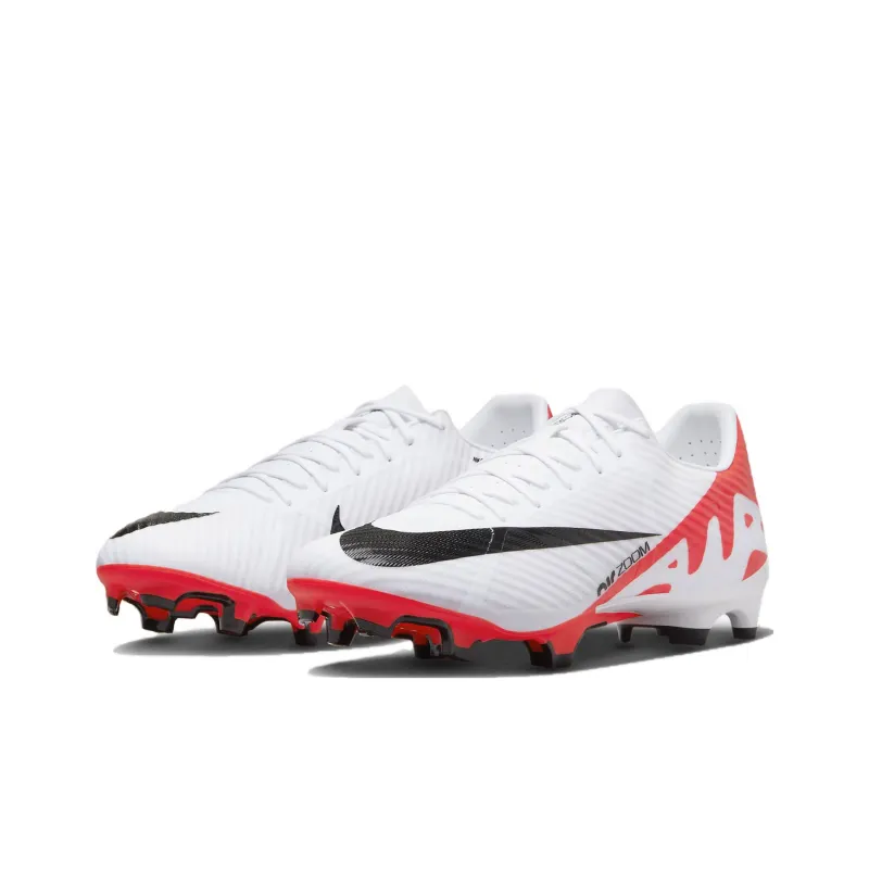 Nike Zoom Vapor 15 Academy FG/MG 'White Black Crimson'-3