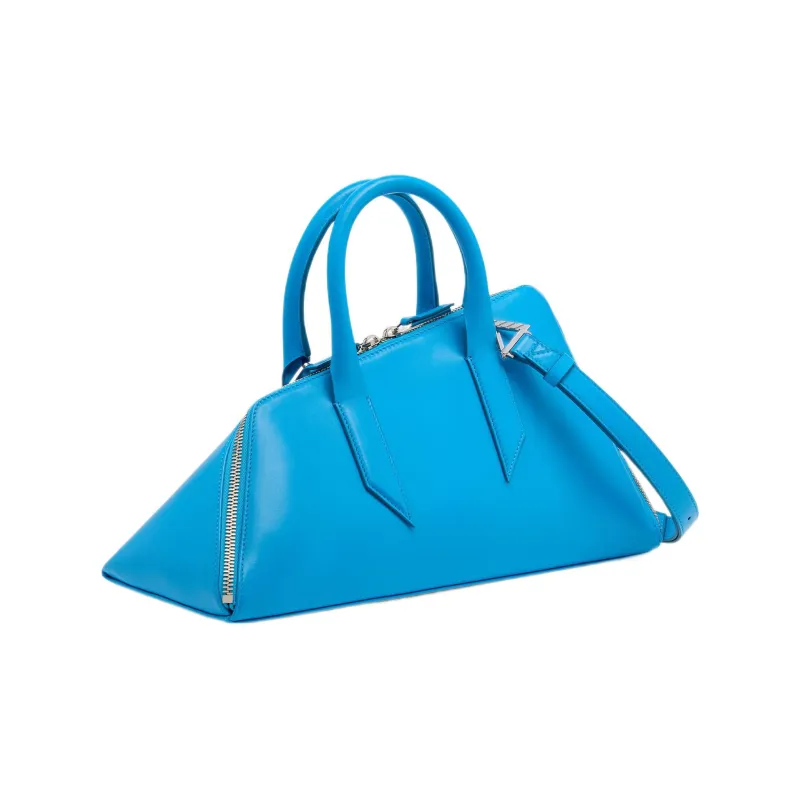 The Attico 24H Leather Tote Bag-1