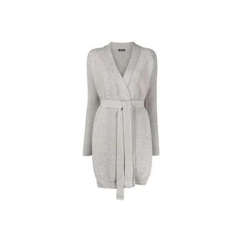 Kiton Tied-waist Cashmere Cardigan