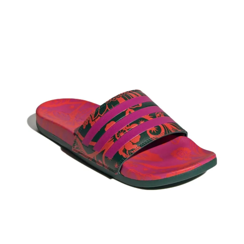 Adidas Adilette Comfort Slide 'Floral Bahia Magenta' Women's-2
