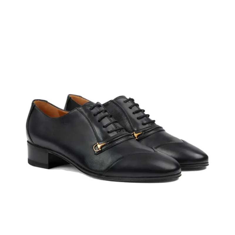 GUCCI Casual Single Shoes Women's Black-3