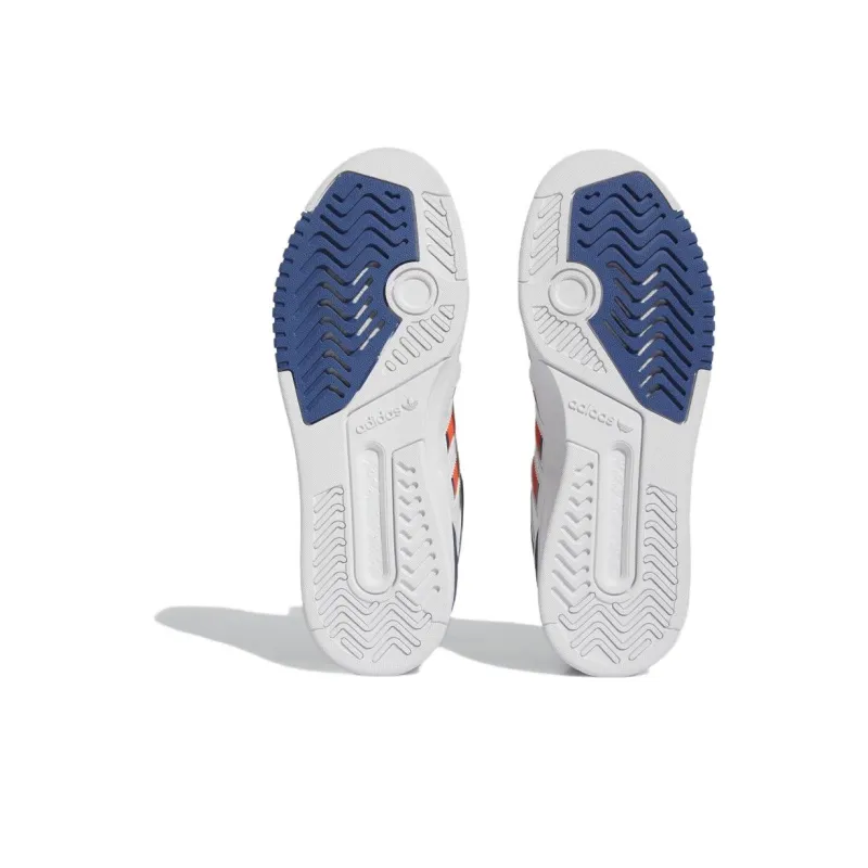 Adidas Originals Drop Step Low 'White Red Blue'-4