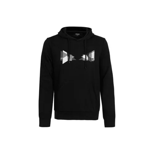 FENDI Sweatshirt Men Black