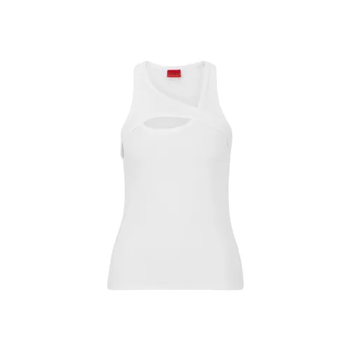 HUGO BOSS Tank Tops Women's White