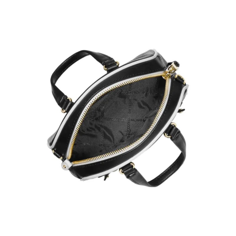 MICHAEL KORS Litchi Grain Leather One Shoulder Handbags Mini Women's Black-4