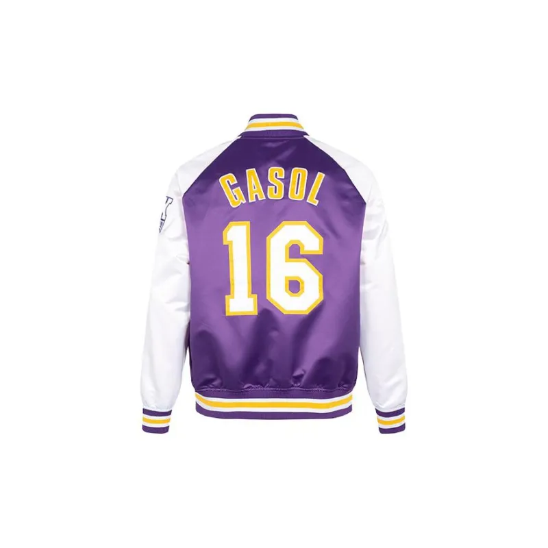 Mitchell & Ness Jacket Unisex Purple-1