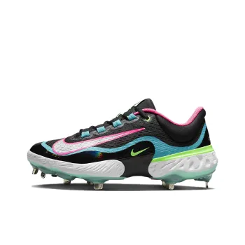 Nike Alpha Huarache Elite 4 Low 'Black Teal Pink'
