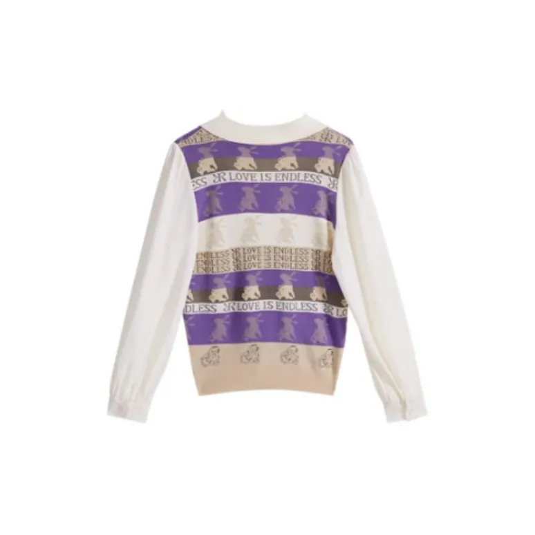 Yiner Knitwear Women's Light Purple-1