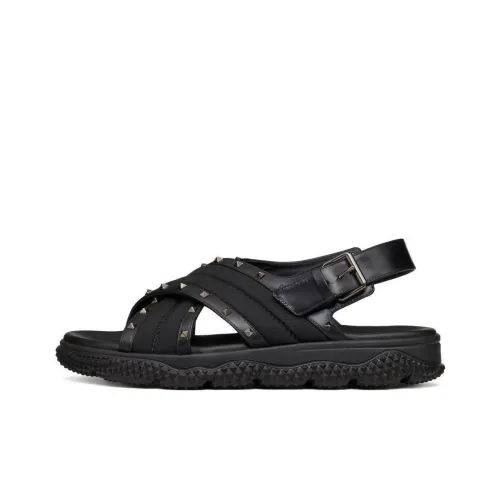 Valentino short Beach Sandals Men's Black