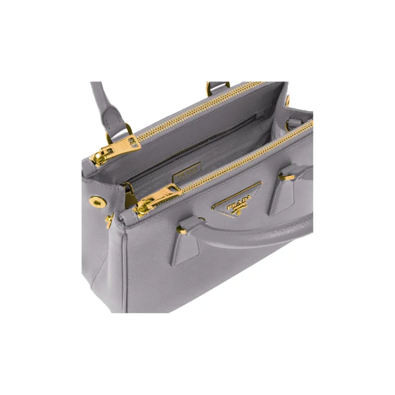 PRADA Galleria Killer Bag Leather Shoulder Bag Crossbody Bag Handbag Mini Women's Light Purple-4