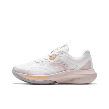 Anta Variety Training Collection Breathable Lightweight Low Top Casual Shoes Women's White