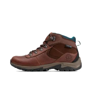 Timberland Maddsen Abrasion-Resistant Cushioning Ankle-Length Outdoor Boots Women's Brown Red