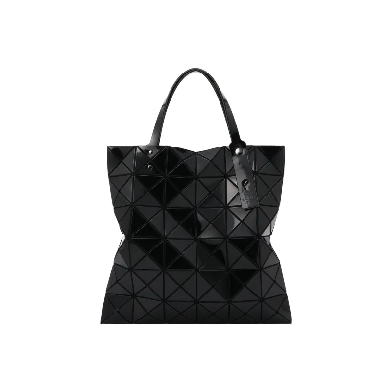 ISSEY MIYAKE Lucent Polyvinyl Chloride Resin Tote Bag, Shopping Bag, Shoulder Bag, Handbag Tubas Women's Black-0